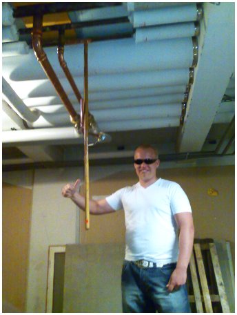 Plumbers always have the means