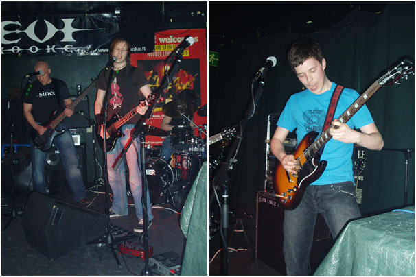 Find the drummer in the picture.